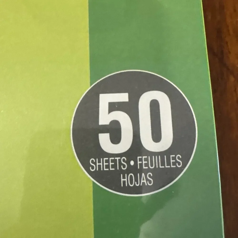 Recollections Green- Lime Green Cardstock Paper 8.5